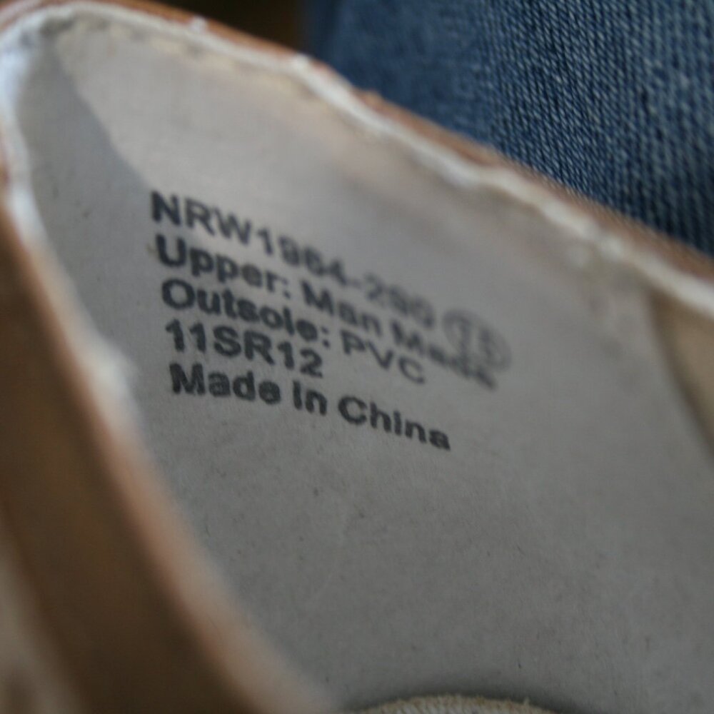 Not Rated Brown and White Lace-up Heels. Size 7.5 - Picture 9 of 11